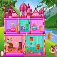 Princess Baby Doll House Cleanup Game Game