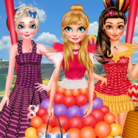Princess Balloon Festival Game