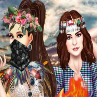 Princess BFF Burning Man Game
