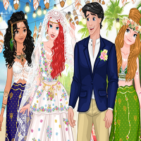 Princess Coachella Inspired Wedding Game