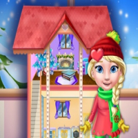 Princess Doll Christmas Decoration Game