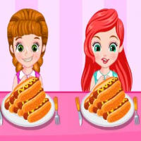 Princess Hotdog Eating Contest Game
