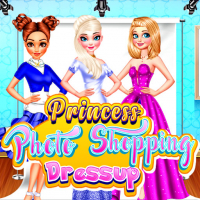Princess Photo Shopping Dressup Game