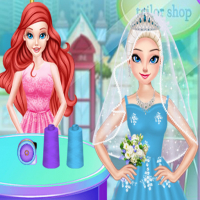 Princess Wedding Dress Shop Game