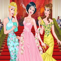 Princesses at Met Gala Ball Game