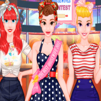 Princesses Housewives Contest Game