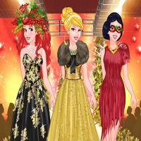 Princesses New Year Fashion Show Game