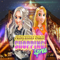 Princesses Paris Shopping Spree Game