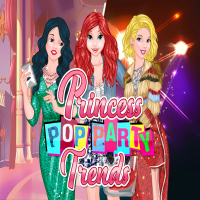 Princesses Pop Party Trends Game