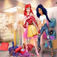 Princesses Shopping Rivals Game