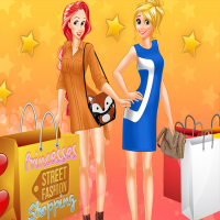 Princesses Street Fashion Shopping Game