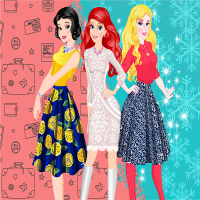 Princesses Winter Trip Game