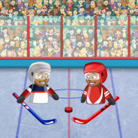Puppet Hockey Battle Game