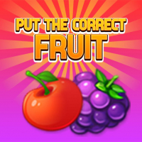 Put The Correct Fruit Game