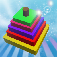 Pyramid Tower Puzzle Game