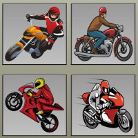 Racing Motorcycles Memory Game