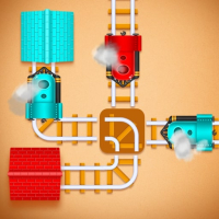 Rail Maze Puzzle Game