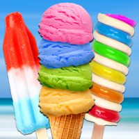 Rainbow Ice Cream And Popsicles Game