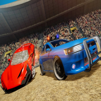 Real Car Demolition Derby Racing Game Game
