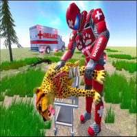 Real Doctor Robot Animal Rescue Game