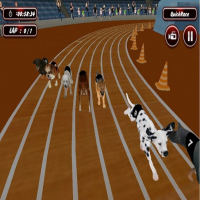 Real Dog Racing Simulator Game 2020 Game