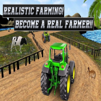 Real Tractor Farming Simulator : Heavy Duty Tractor Game