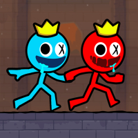 Red and Blue Stickman 2 Game