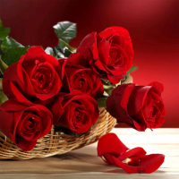 Red Roses Puzzle Game
