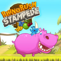Rhino Rush Stampede Game