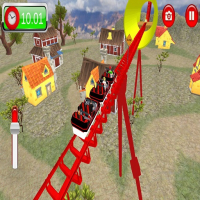 Roller Coaster Crazy Drive Game Game