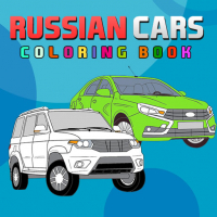 Russian Cars Coloring Book Game