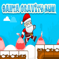 Santa Gravity Run Game