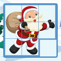 Santa Puzzles Game