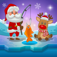 Santa’s Christmas Fishing Game