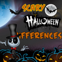 Scary Halloween Differences Game
