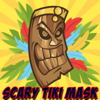 Scary Tiki Mask Memory Game
