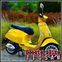Scooter Bike Jigsaw Game
