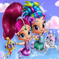 Shimmer and Shine Dressup Game