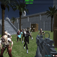 Shooting Zombie fps Xtreme Good vs Bad Boys Game