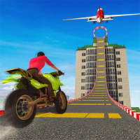 Sky Bike Stunt 3D Game