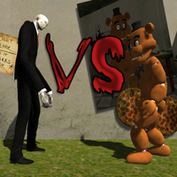 Slenderman VS Freddy The Fazbear Game