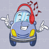 Smiling Cars Jigsaw Game
