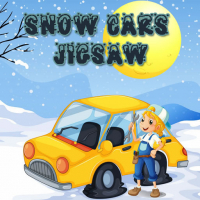 Snow Cars Jigsaw Game