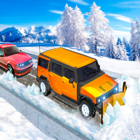 Snow Plow Jeep Simulator 3D Game