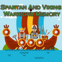 Spartan And Viking Warriors Memory Game