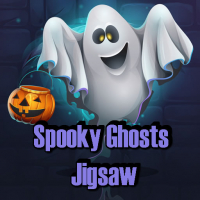 Spooky Ghosts Jigsaw Game