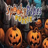 Spooky Pipes Puzzle Game