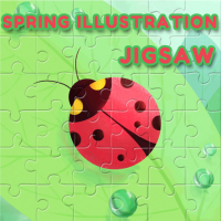 Spring Illustration Puzzle Game