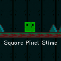 Square Pixel Slime Game
