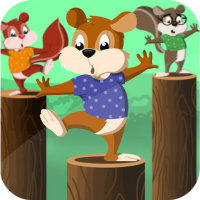 Squirrel Hop Game